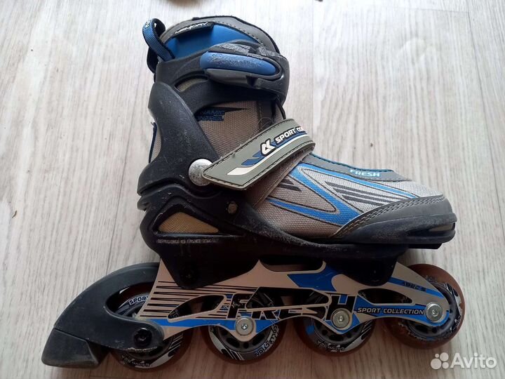 Роликовые коньки детские раздвижные