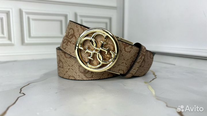 Ремень женский guess двусторонний