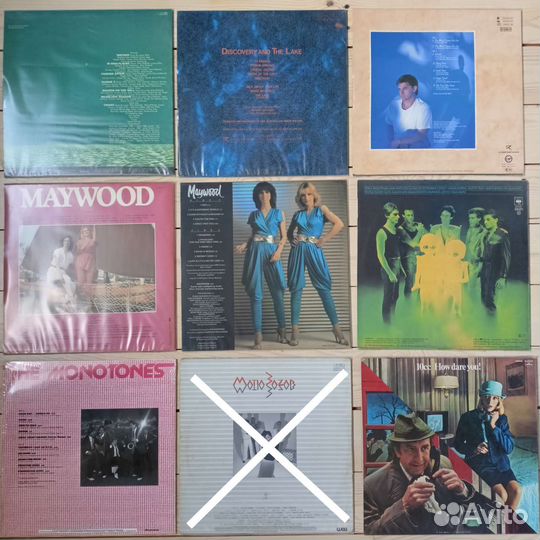 Mike Olfield,Maywood,Mi sex,Monotones,10CC