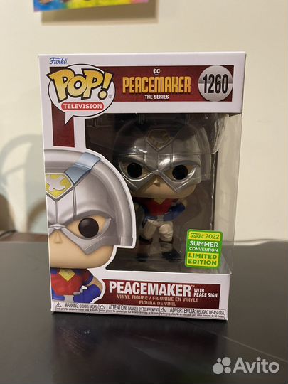 Funko Pop DC Peacemaker 1260 sdcc 2022