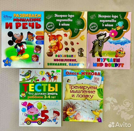 Книги для подготовки к школе, Олеся Жукова