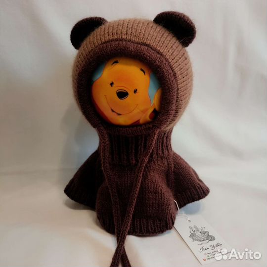 Шапка шлем зимняя новая