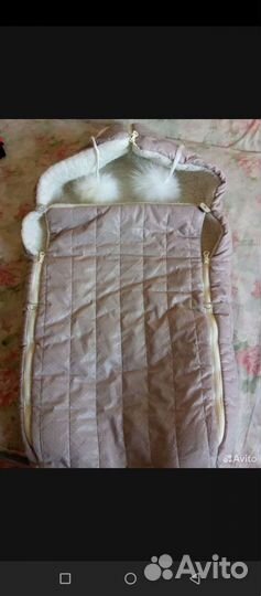 Конверт зимний на овчине