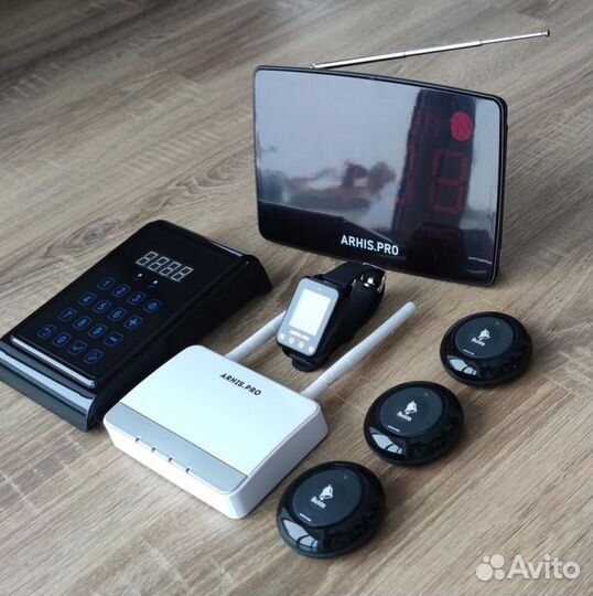 Система вызова персонала беспроводная - комплект