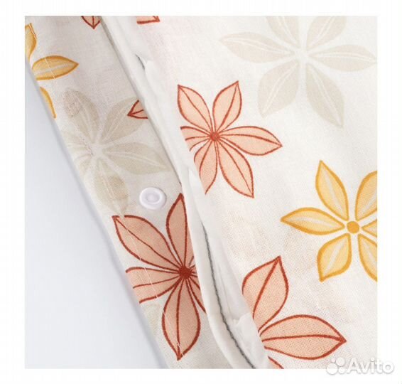 Скэрммал икеа постельное белье цветы