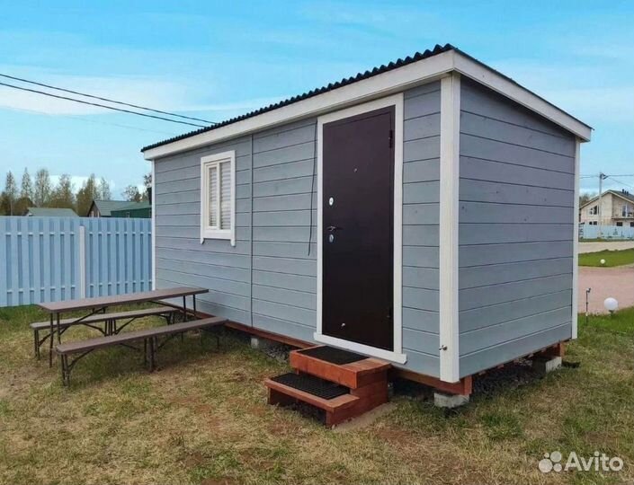 Бытовка вагончик из дерева