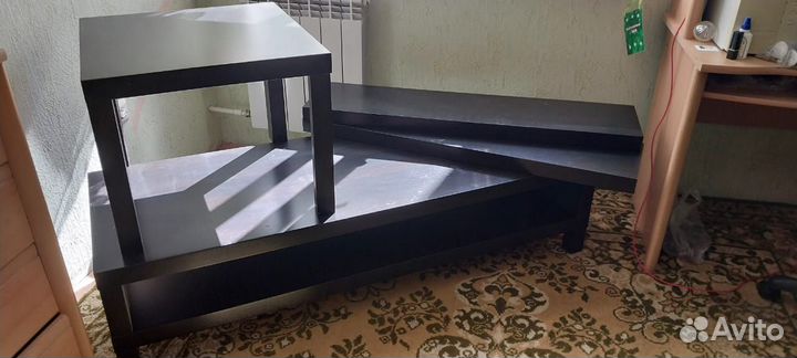 Тумба под телевизор,столик, навесные полки из IKEA