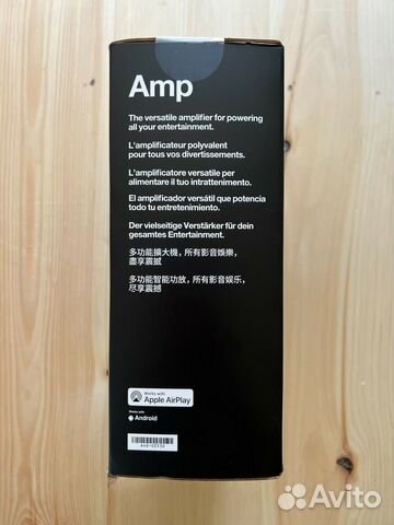 Беспроводной усилитель sonos AMP ampg1us1blk 125 В