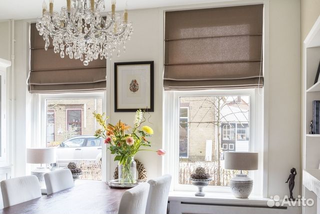 Римские шторы с неубиваемой фурнитурой