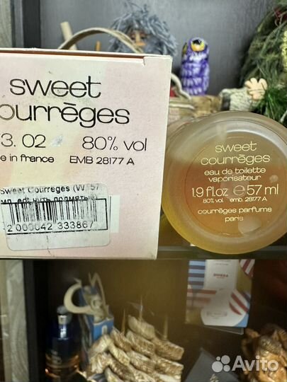 Туалетная вода courreges sweet courreges