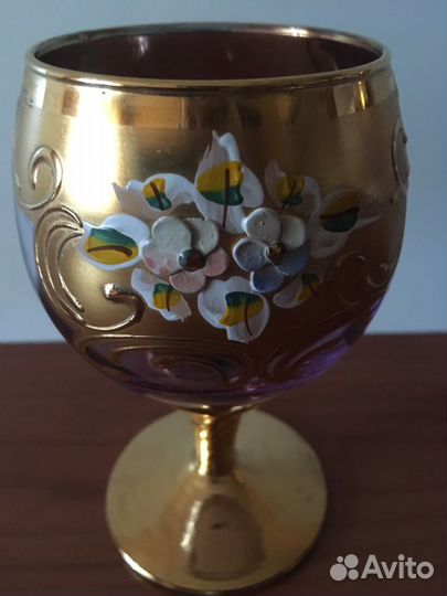 Графин и набор бокалов для вина. Италия