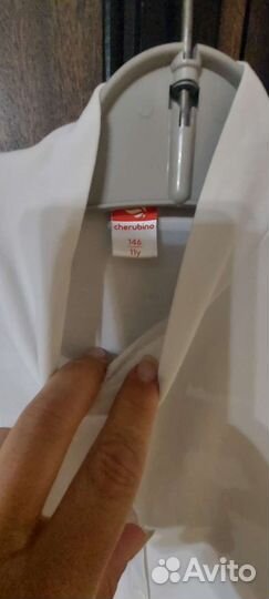 Блузка белая школьная