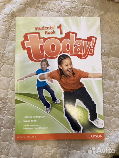Учебник и рабочая тетрадь Today 1