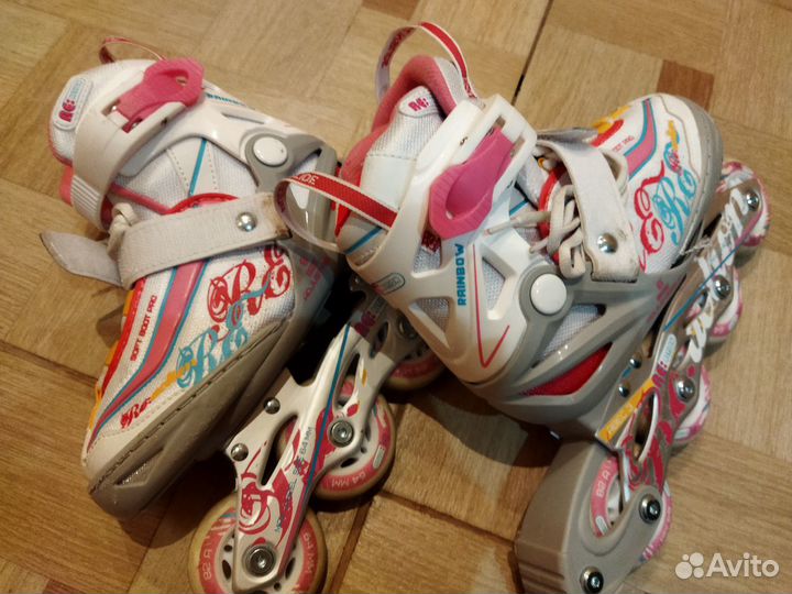 Ролики детские для девочек р.26-31