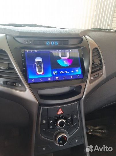 Магнитола Elantra 2011-2015 Андроид