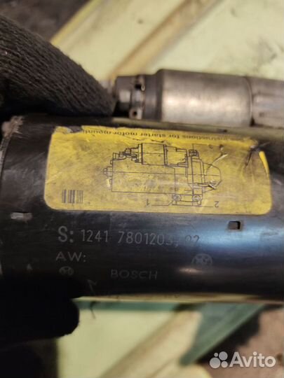 Стартер BMW N47 E60 E90 F10 F15 E84 E83 F30 F20