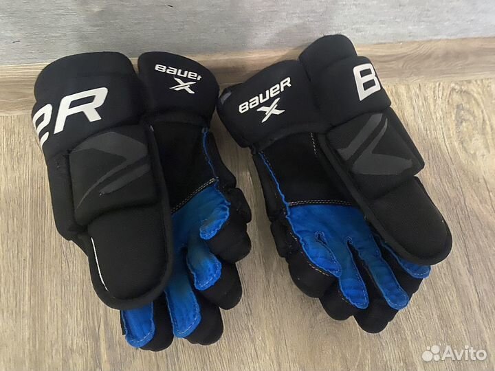 Краги хоккейные bauer X 13 размер