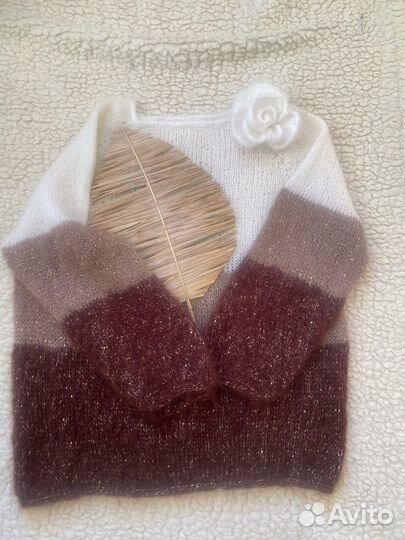 Женский джемпер 100 %мохер Англия