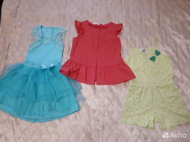 Одежда на девочку 5-6 лет