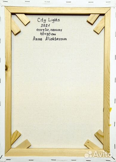 Авторская картина акрилом