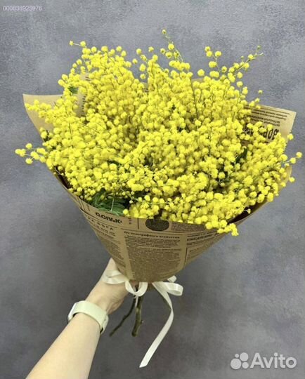 Букеты из мимозы (Арт.84015)