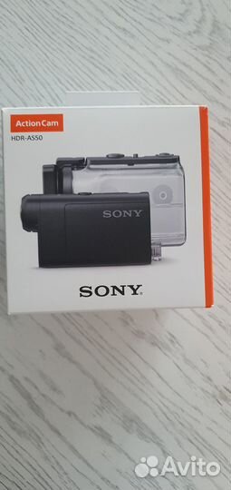 Экшн камера sony hdr as50