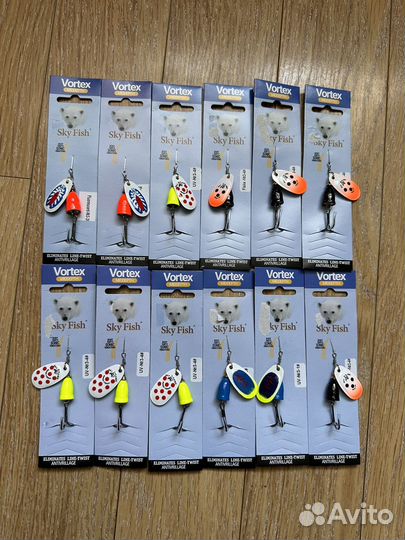 Блесны новые