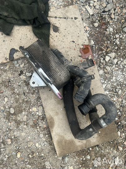 Радиатор масляный audi A7 A4 A6 A8 теплообменник