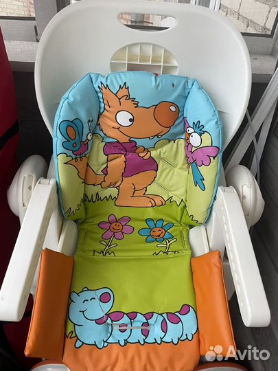 Стульчик для кормления chicco polly