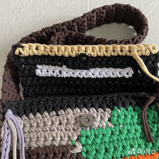 Сумка вязаная женская