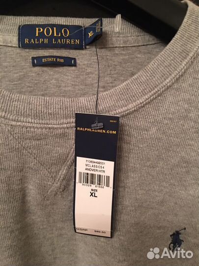 Лонгслив ralph lauren