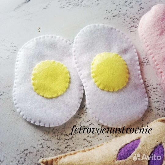 Еда из фетра