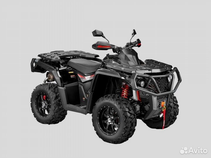 Квадроцикл Aodes Pathcross ATV650S EPS черный Витрина