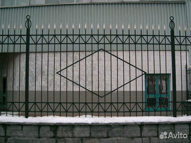 Забор кованый - сварной