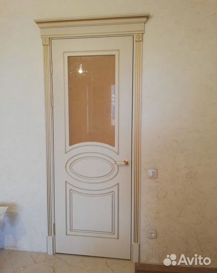 Двери межкомнатные эмаль комплект