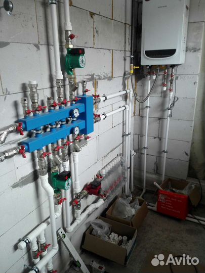 Монтаж отопление/ водоснабжение / канализация