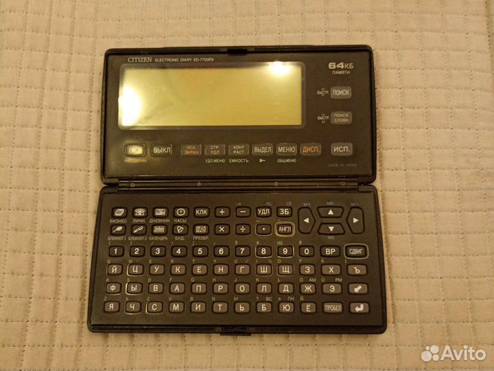 Электронный переводчик, записная книжка Citizen