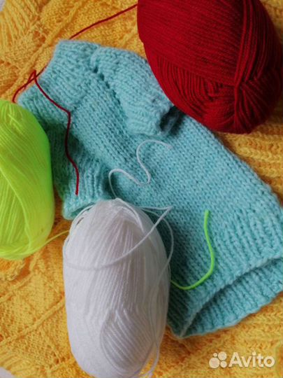 Вязаный комбинезон для животных