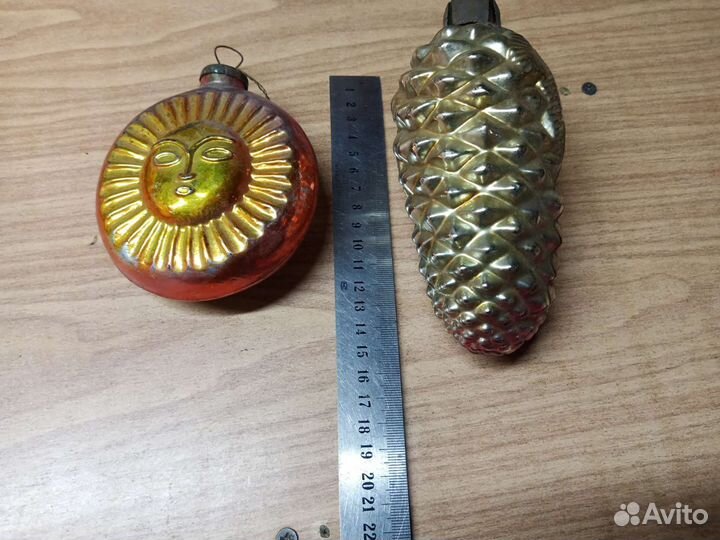 Елочные игрушки СССР