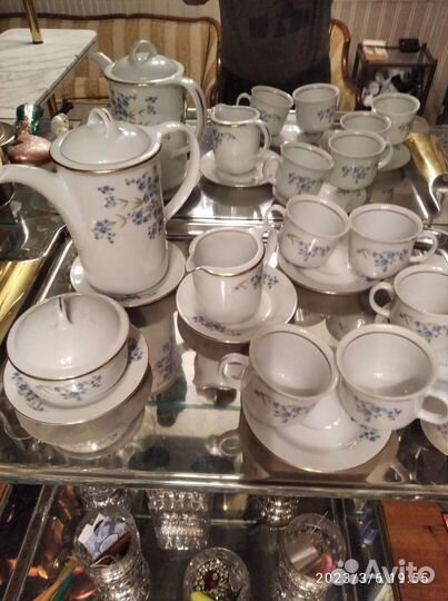 Сервиз кофейный Чехия