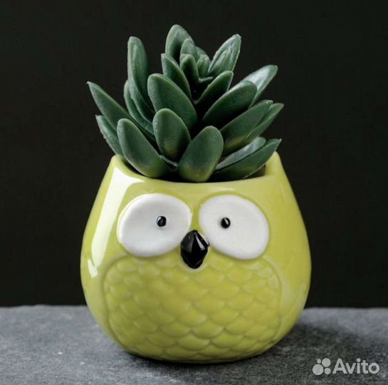 Кашпо керамическое 