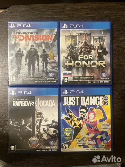 Игры для приставки PS 4