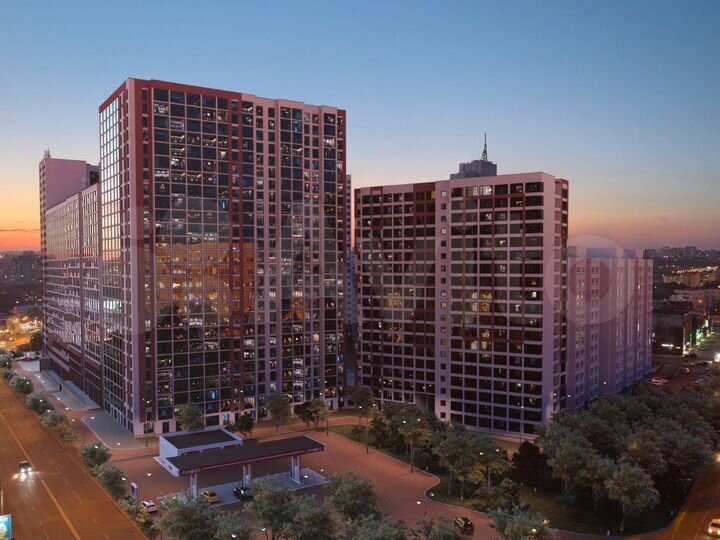 3-к. квартира, 56,9 м², 17/27 эт.