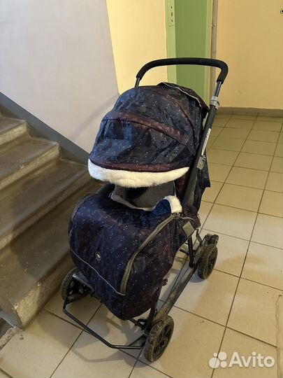 Санки коляска ника