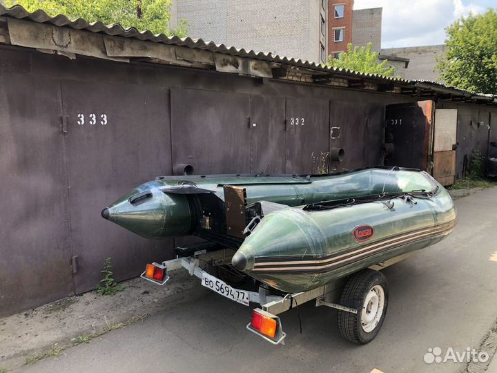 Лодка пвх Корсар 380 PRO