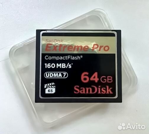 Карты CompactFlash 16gb / 64gb udma7 до 160 Мб/с