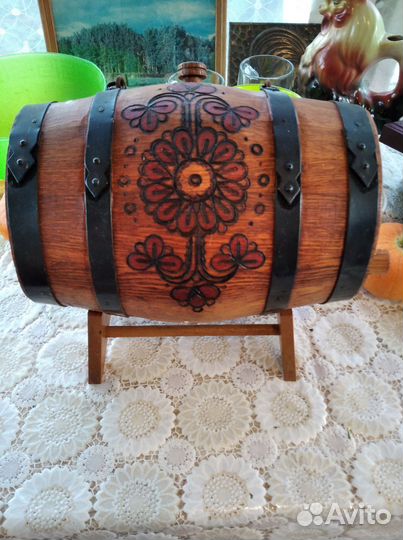 Бочонок деревянный СССР