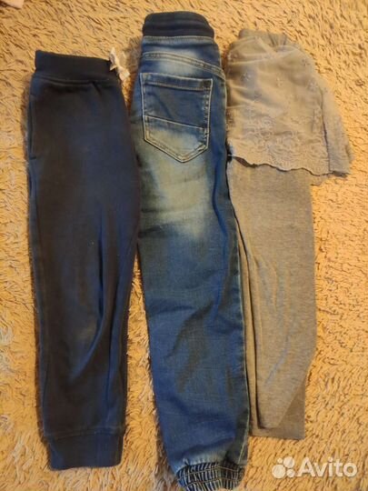 Пакет вещей на девочку 110-116