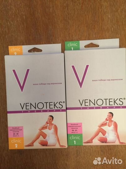 Новые Противоварикозные чулки Venoteks