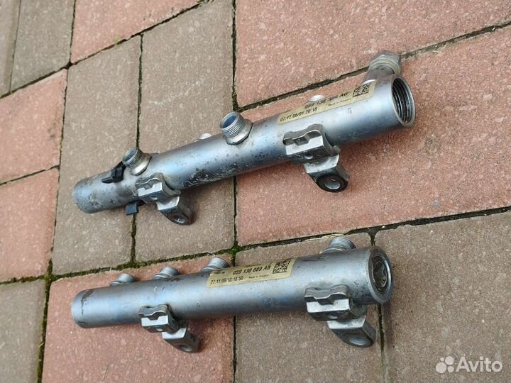 Топливная рампа Audi A6 C6 3.0tdi CAS ASB